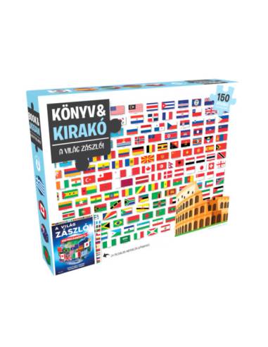 A világ zászlói - Könyv & Kirakó
