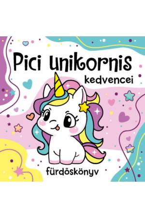 Pici unikornis kedvencei - fürdőskönyv játékkal