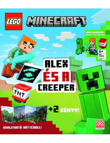 Lego Minecraft - Alex és a creeper