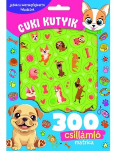 Cuki kutyik - 300 csillámló matricával