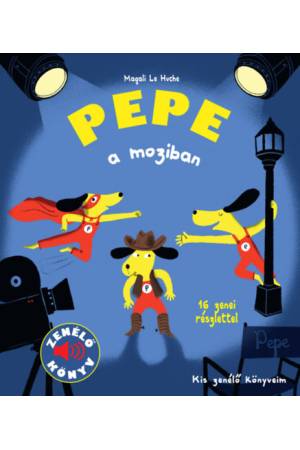 Pepe a moziban - Zenélő könyv
