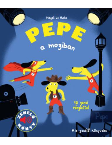 Pepe a moziban - Zenélő könyv