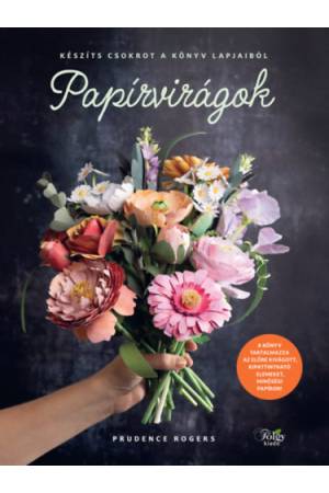 Papírvirágok - Készíts csokrot a könyv lapjaiból