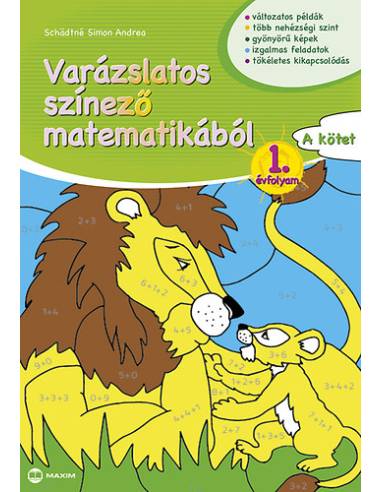 Varázslatos színező matematikából - 1. évfolyam - A kötet