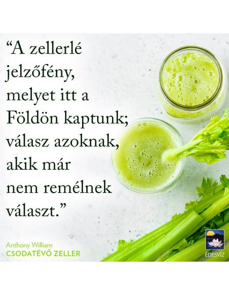 Csodatévő zeller - puhatáblás - Korunk legerősebb hatású gyógynövénye, amely világszerte millióknak hozta el a gyógyulást