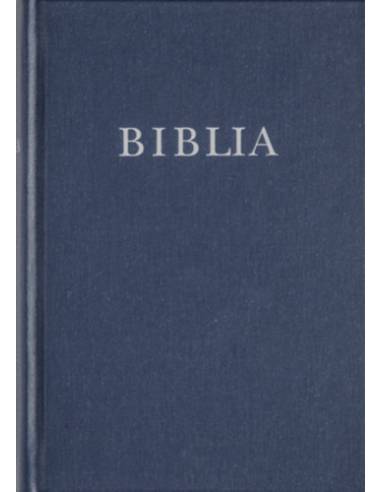 Biblia - (RÚF 2014) középméretű, kék vászonkötésben