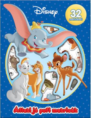 Disney - Állati jó pufi matricák