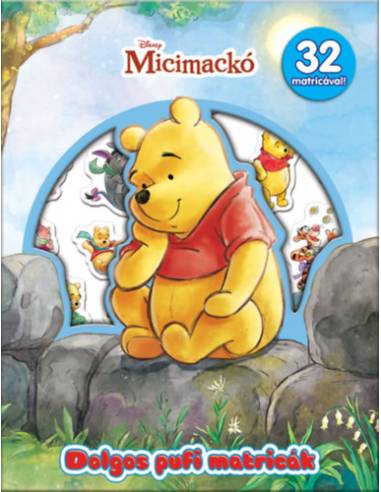 Micimackó - Dolgos pufi matricák