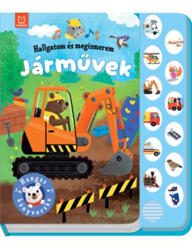 Hallgatom és megismerem - Járművek - Hangos könyvecske