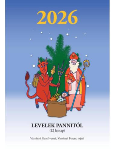 Levelek Pannitól - 12 hónap - Naptár 2026