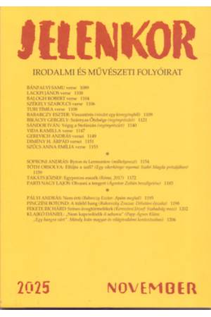 Jelenkor - Irodalmi és művészeti folyóirat - 2025. november