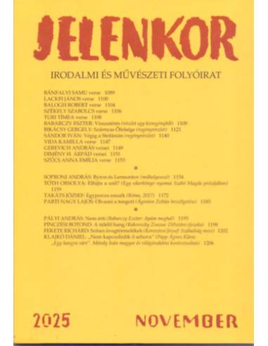 Jelenkor - Irodalmi és művészeti folyóirat - 2025. november
