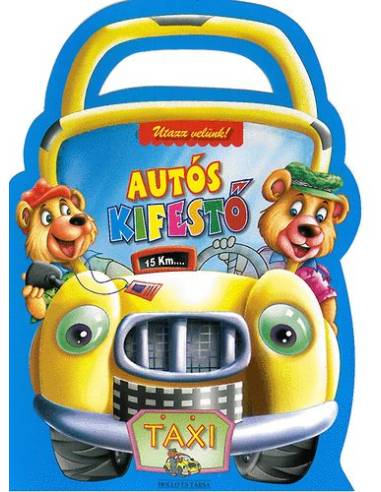 Autós kifestő - Taxi