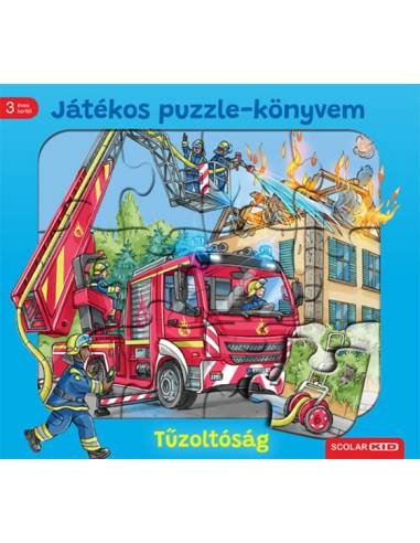 Játékos puzzle-könyvem: Tűzoltóság