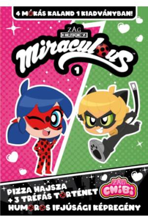 Miraculous Chibi 1. - Pizza hajsza + 3 tréfás történet