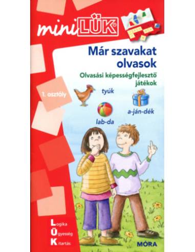 Már szavakat olvasok - LDI248 - Olvasási képességfejlesztő játékok - miniLÜK