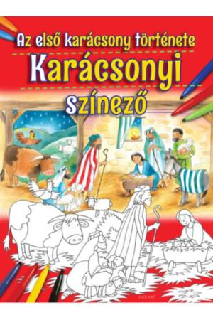 Karácsonyi színező - Az első karácsony története