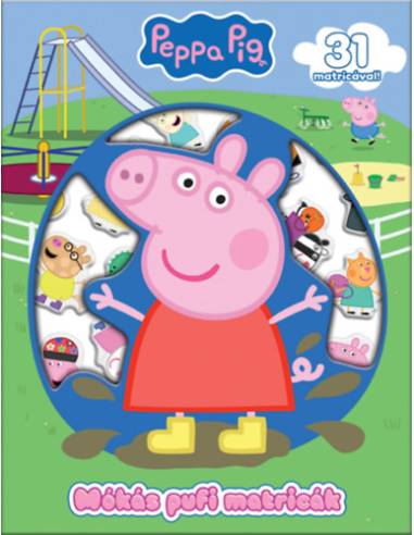 Peppa malac - Mókás pufi matricák