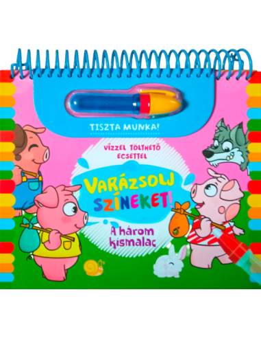 Varázsolj színeket! - A három kismalac