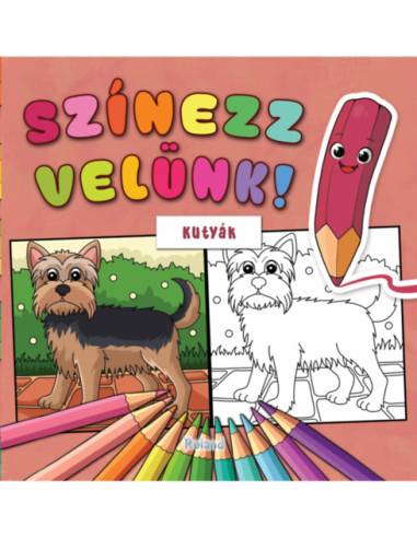 Színezz velünk! Kutyák