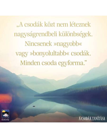 A csodák tanítása
