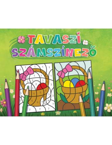 Tavaszi számszínező