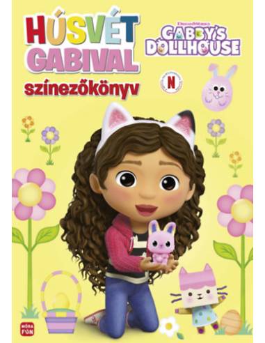 Gabby's Dollhouse - Húsvét Gabival - Színezőkönyv