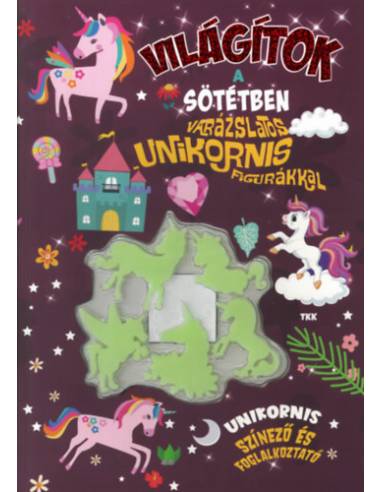 Világítok a sötétben - Varázslatos unikornis figurákkal
