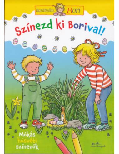 Színezd ki Borival! - Barátnőm, Bori foglalkoztató füzet