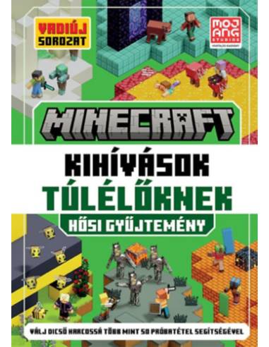 Minecraft: Kihívások túlélőknek - Hősi gyűjtemény - Válj dicső harcossá több mint 50 próbatétel segítségével!