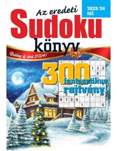 Az eredeti Sudoku könyv - 2023/24 tél
