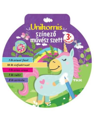 Unikornis - Art színező