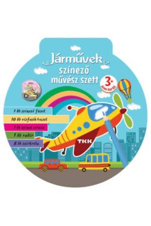 Járművek - Art színező