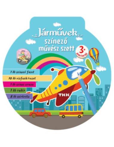 Járművek - Art színező