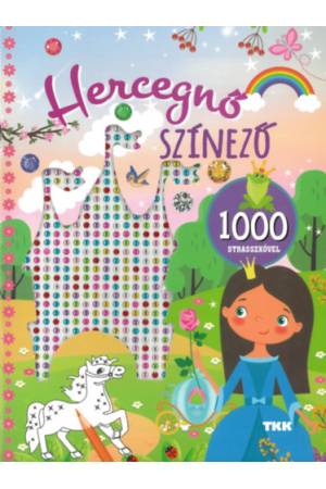 1000 strassz - Hercegnő színező