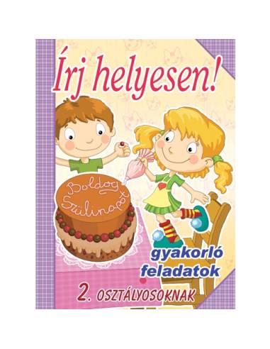 Írj helyesen! 2. osztályosoknak - gyakorló feladatok
