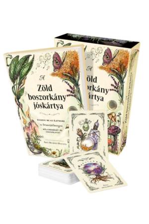 A zöld boszorkány jóskártya (könyv és kártya) - Engedd be az életedbe a természet mágia bölcsességét és varázslatát
