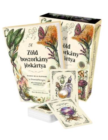 A zöld boszorkány jóskártya (könyv és kártya) - Engedd be az életedbe a természet mágia bölcsességét és varázslatát