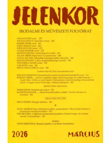 Jelenkor - Irodalmi és művészeti folyóirat - 2026. március