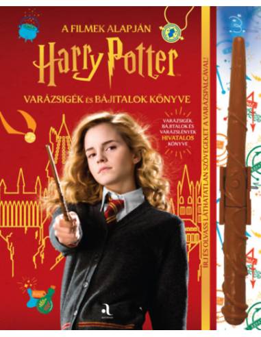 Harry Potter - Varázsigék és bájitalok könyve (varázspálcával)