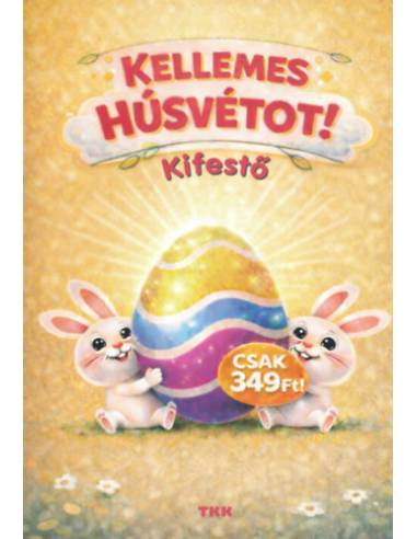 Kellemes Húsvétot! kifestő