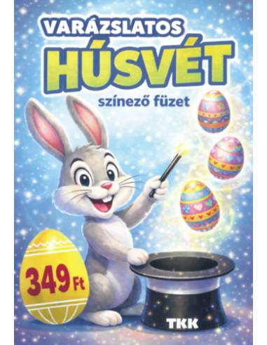 Varázslatos húsvét színező füzet