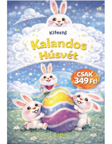 Kalandos húsvét kifestő