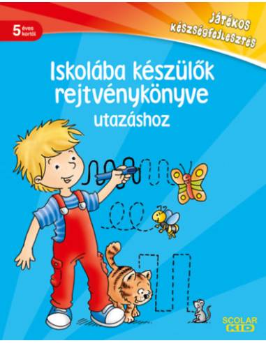 Iskolába készülők rejtvénykönyve utazáshoz