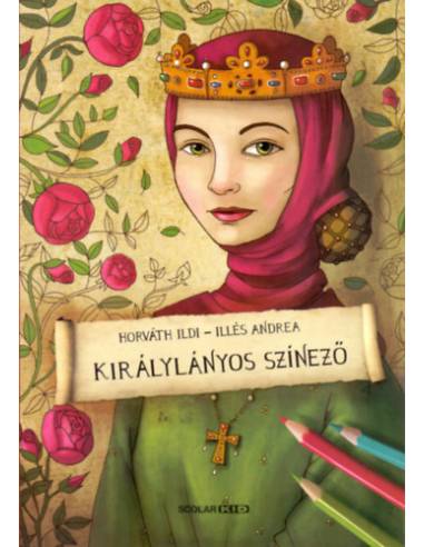 Királylányos színező