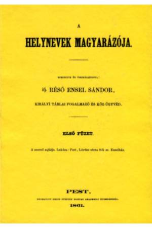 A helynevek magyarázója I-IV.