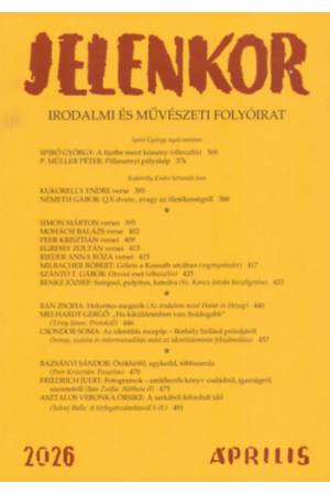 Jelenkor - Irodalmi és művészeti folyóirat - 2026. április