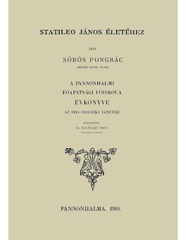 Statileo János életéhez