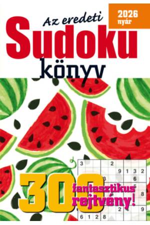 Az eredeti Sudoku KÖNYV 2026 nyár