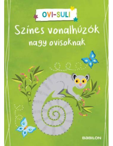 Színes vonalhúzók nagy ovisoknak